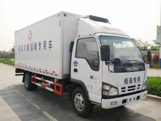 (廂長(zhǎng)5.1米)五十鈴600P冷藏車